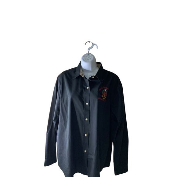 Baw Athletic Wear Delta Sigma Theta Sorority Shirt Womens XL Long Sleeve Casual - Picture 8 of 9